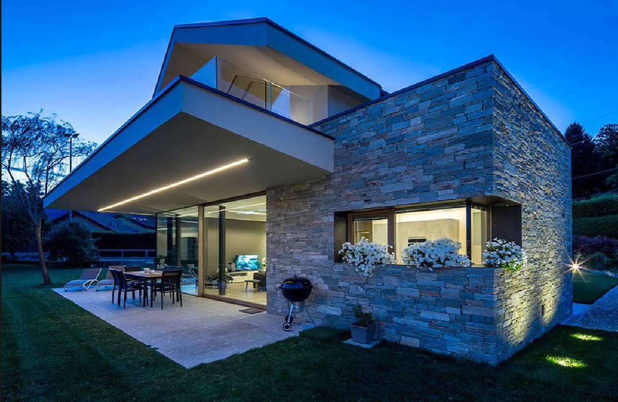 VILLA PREFABBRICATA MODERNA MODELLO AA 11